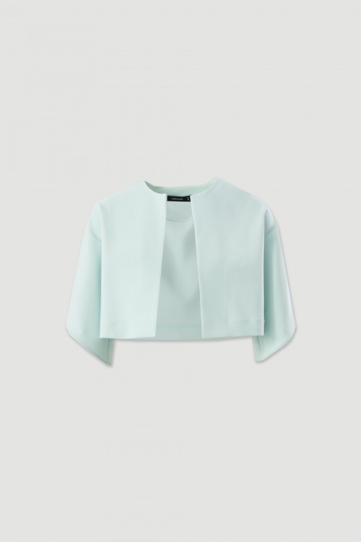 Short flowing jacket Short flowing jacket