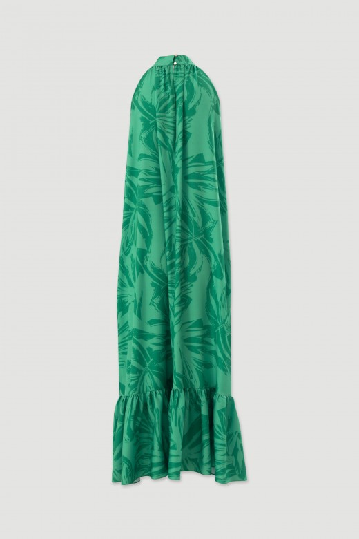 Printed halter maxi dress Printed halter maxi dress