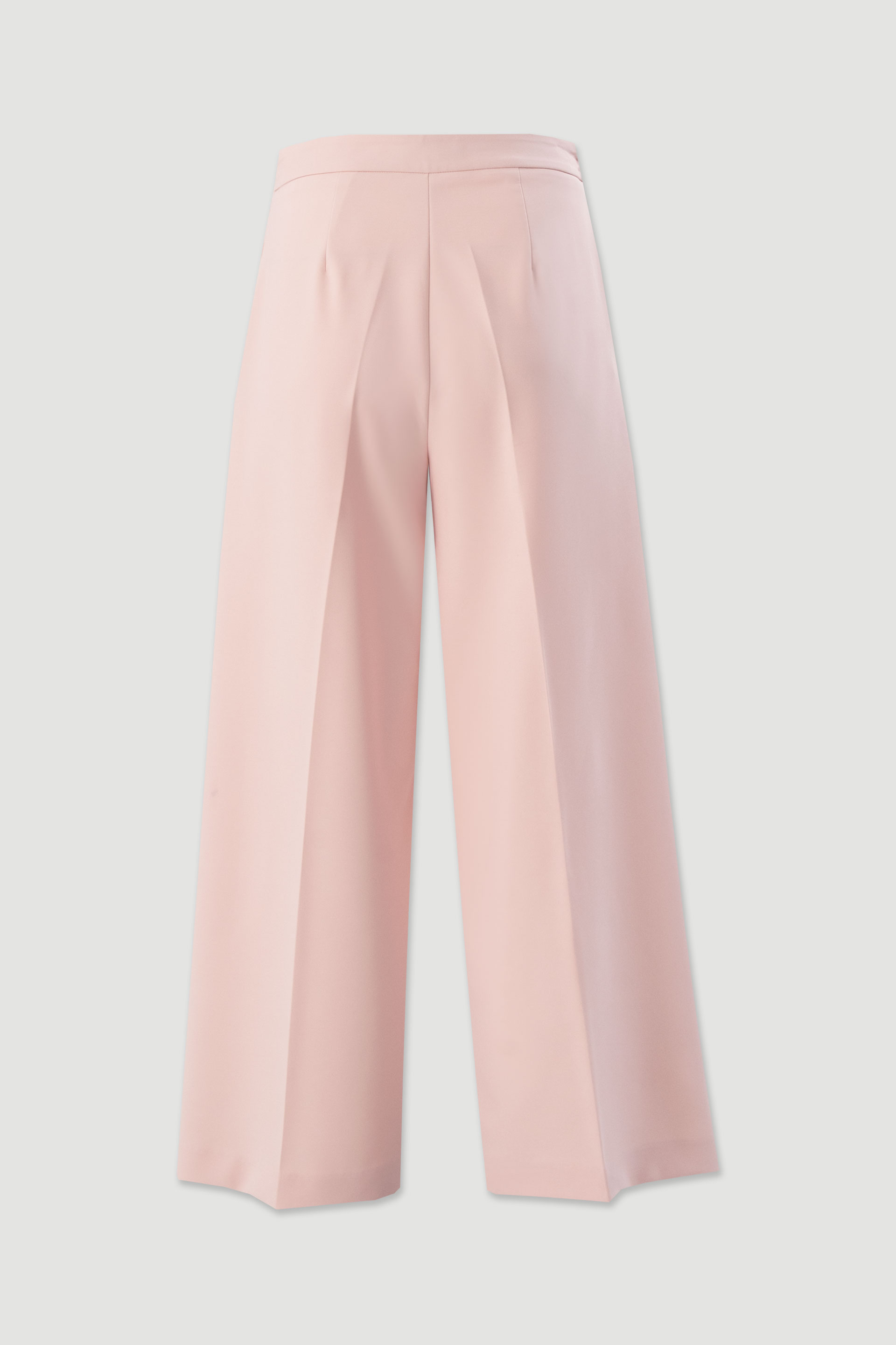 High-waisted culotte trousers