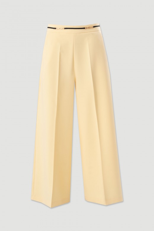 High-waisted culotte trousers High-waisted culotte trousers