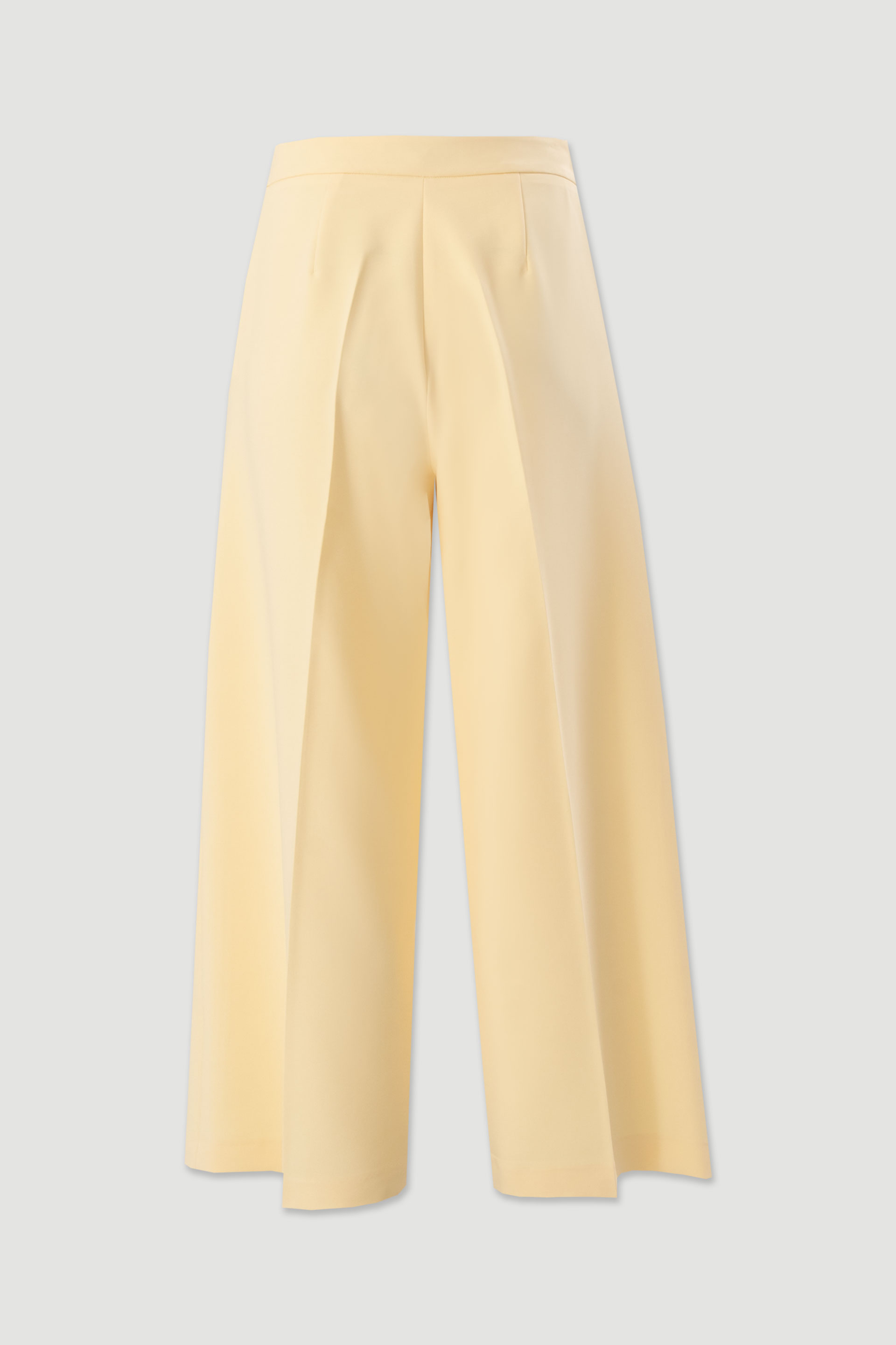 High-waisted culotte trousers