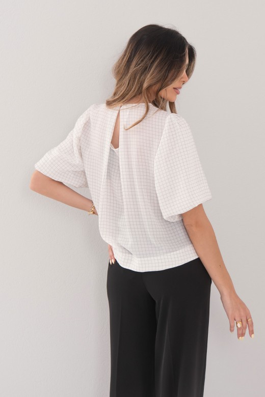 Puff sleeve tunic