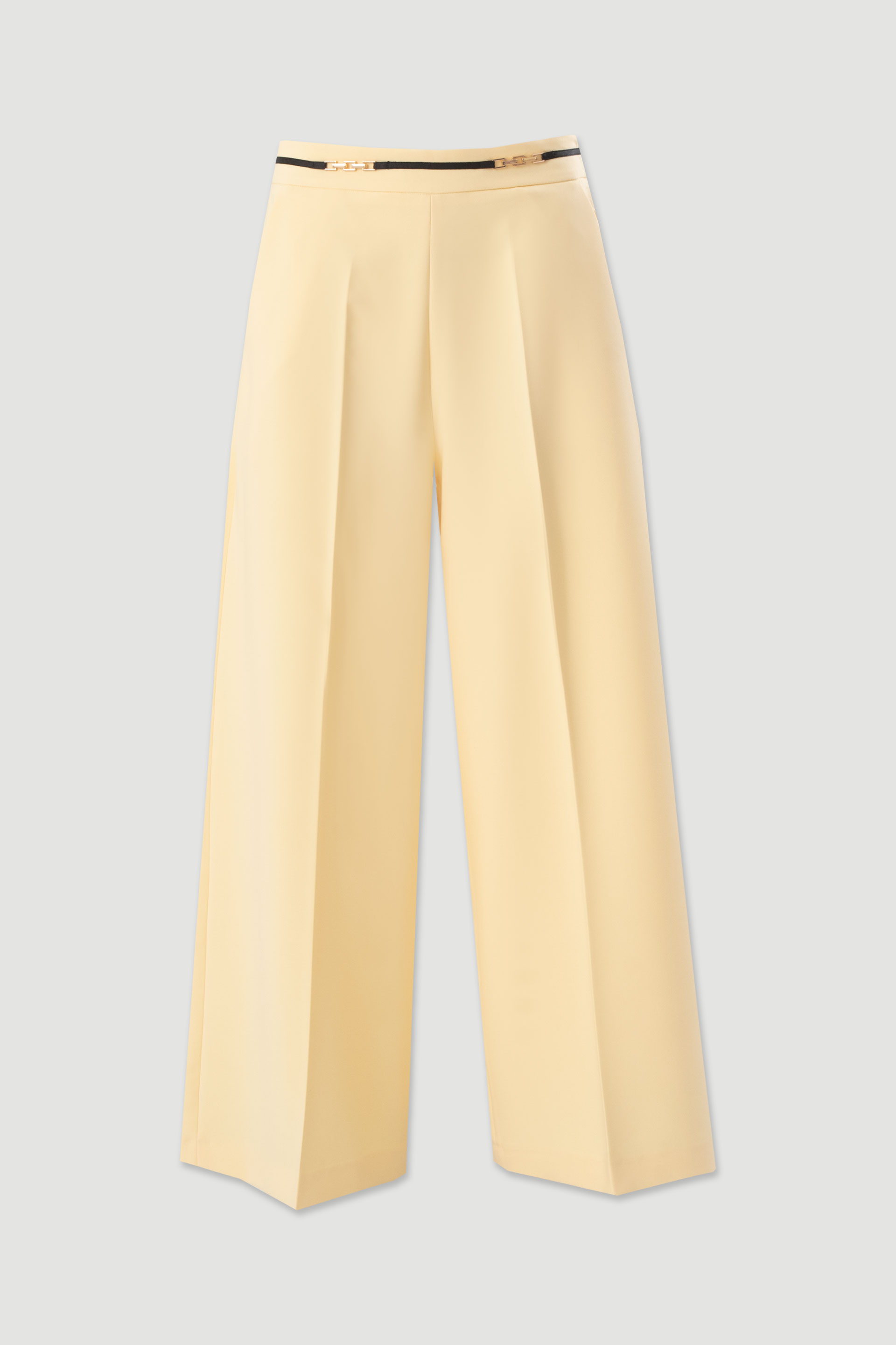 High-waisted culotte trousers