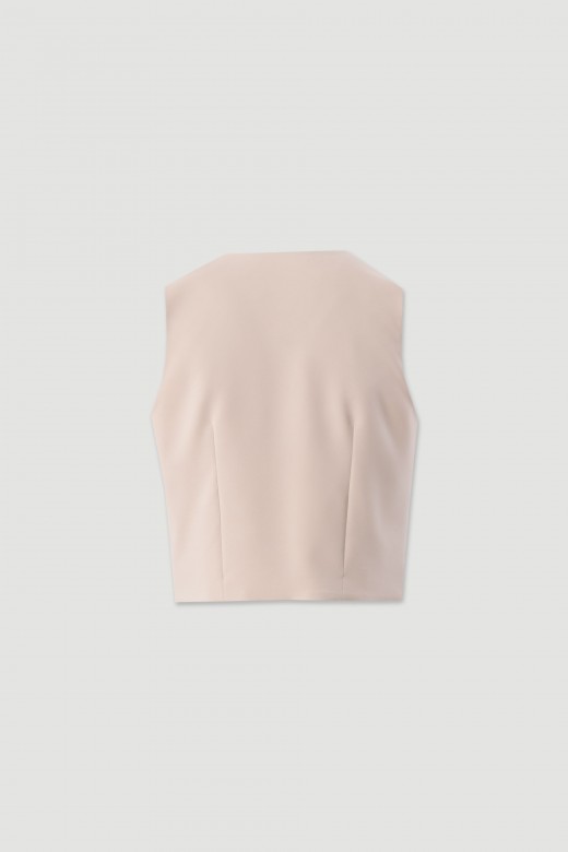 Structured tailored vest Structured tailored vest