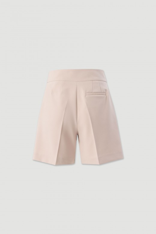 Shorts with asymmetrical detail Shorts with asymmetrical detail