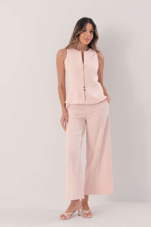 High-waisted culotte trousers High-waisted culotte trousers