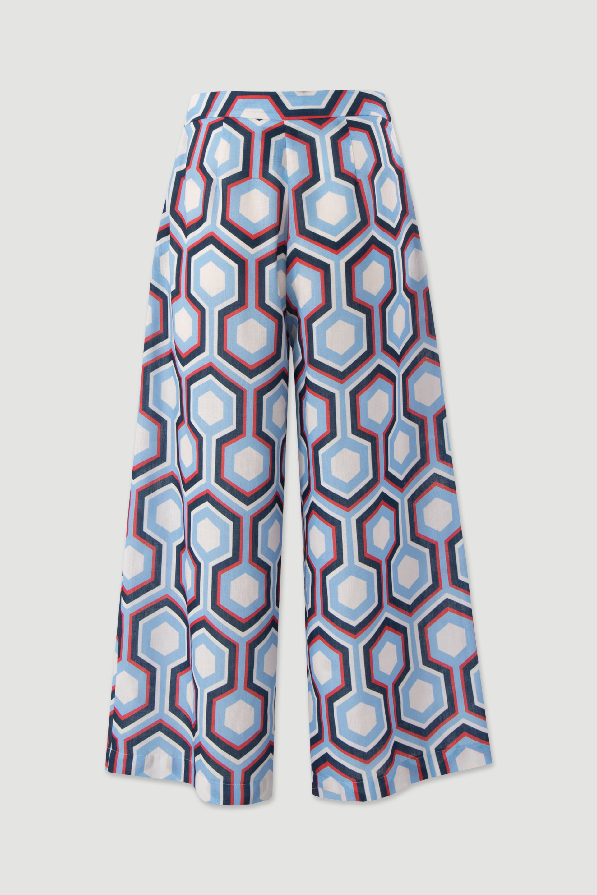Printed culotte trousers