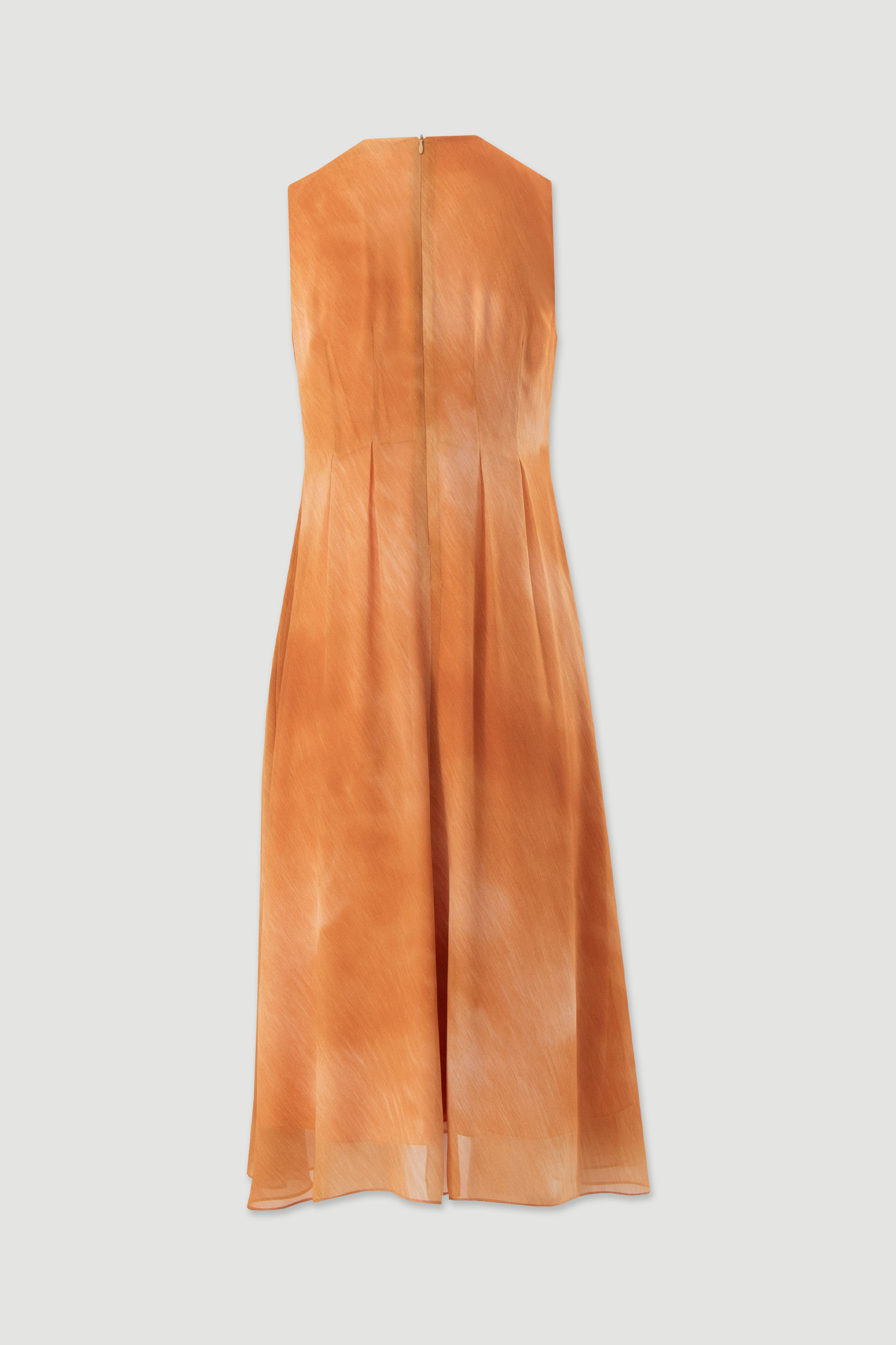 Midi pleated dress
