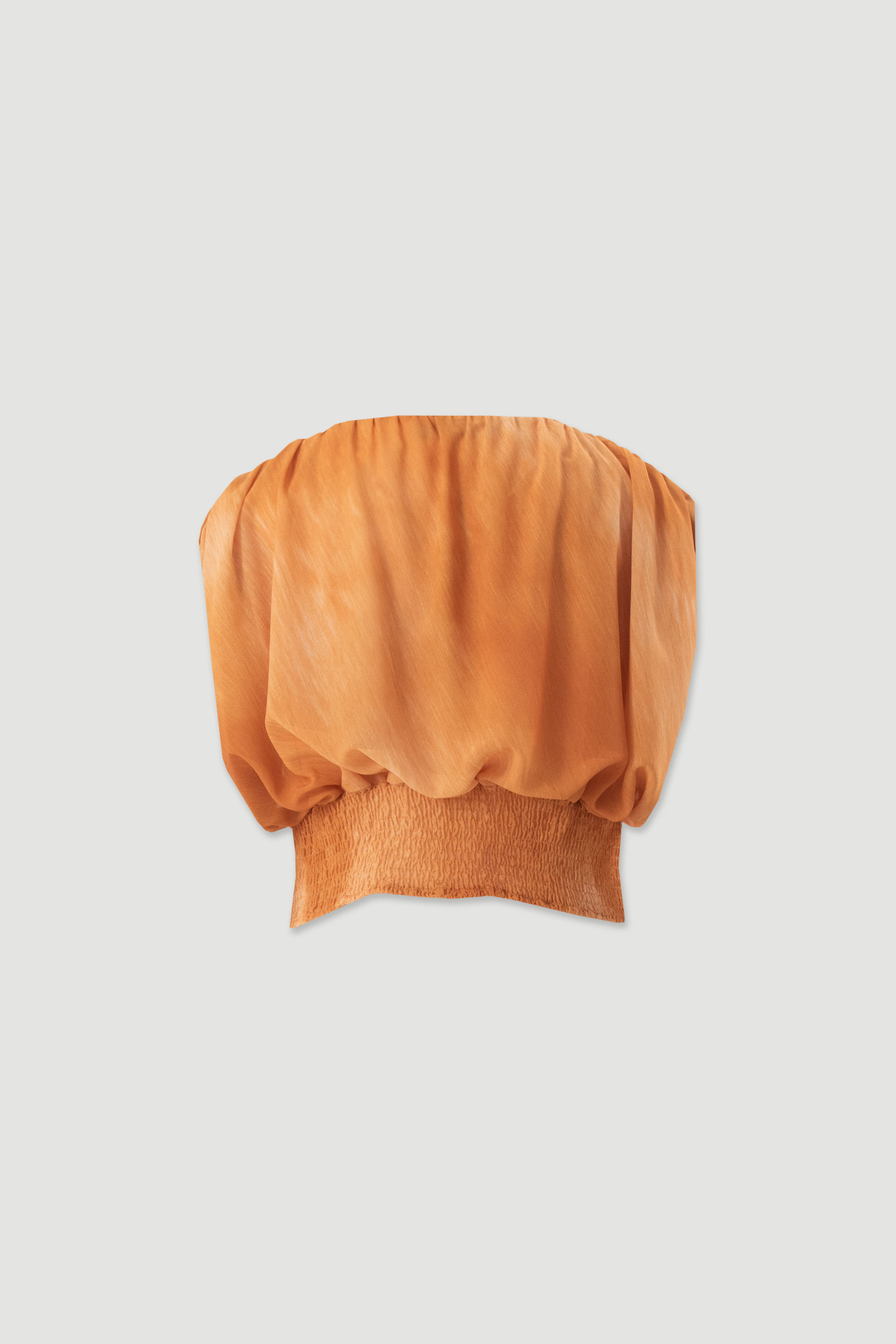 Flowing tunic with defined waist
