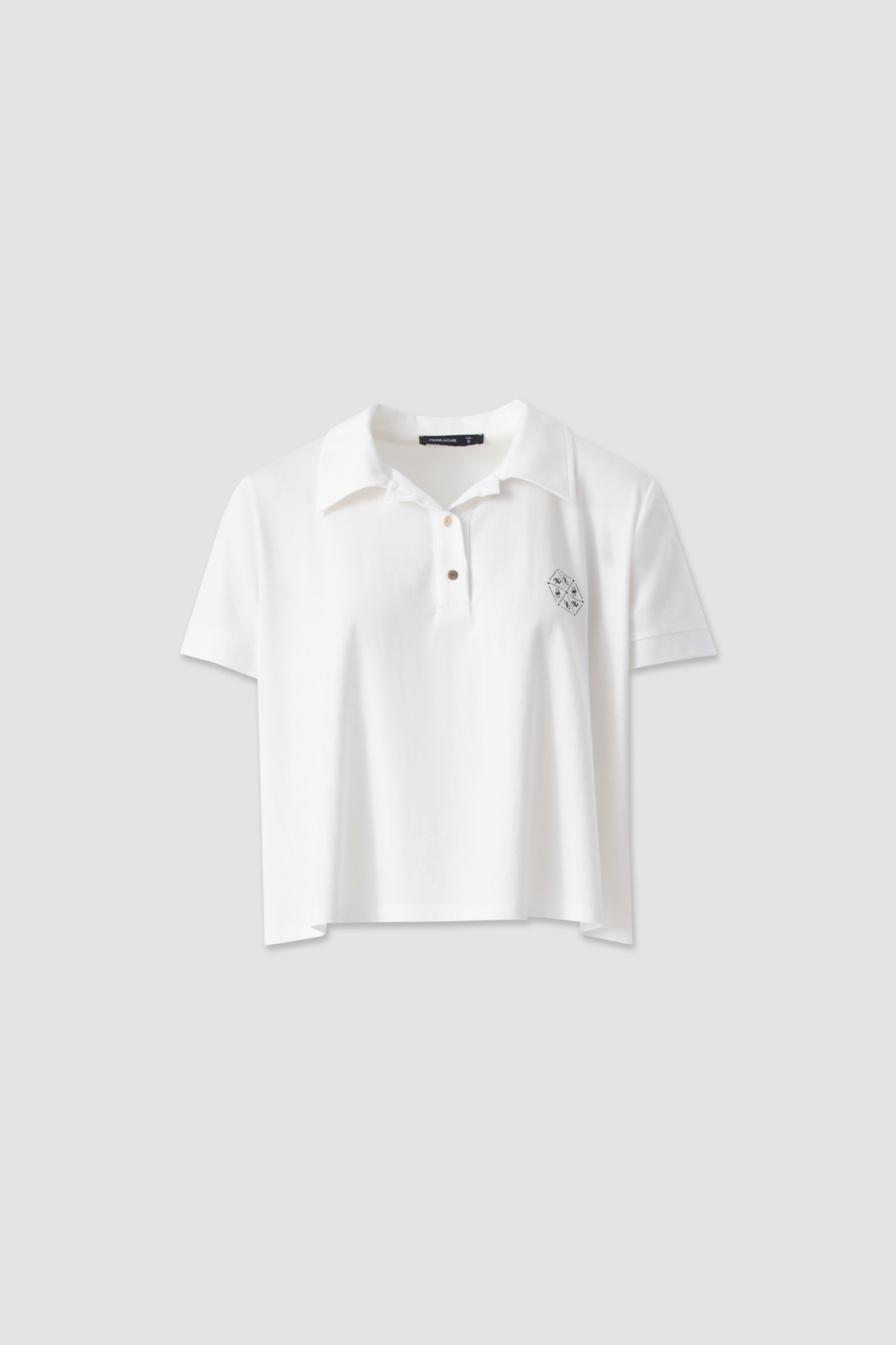 Polo with custom detail