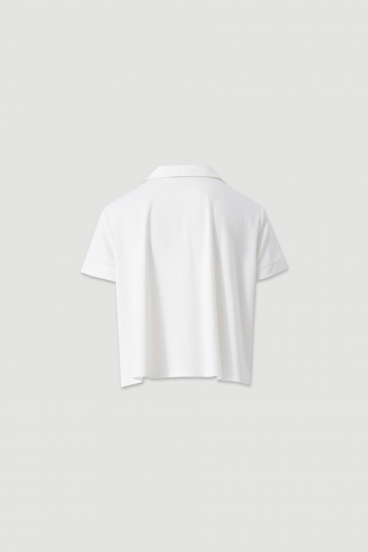 Polo with custom detail Polo with custom detail