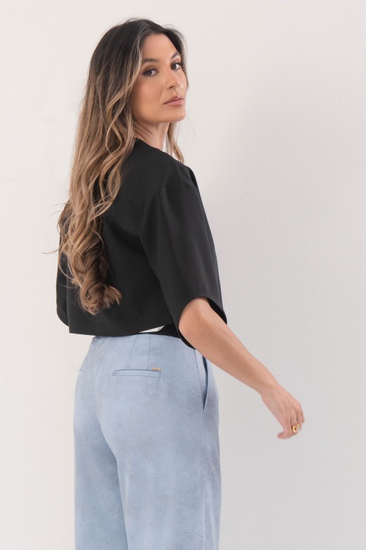 Short flowing jacket Short flowing jacket