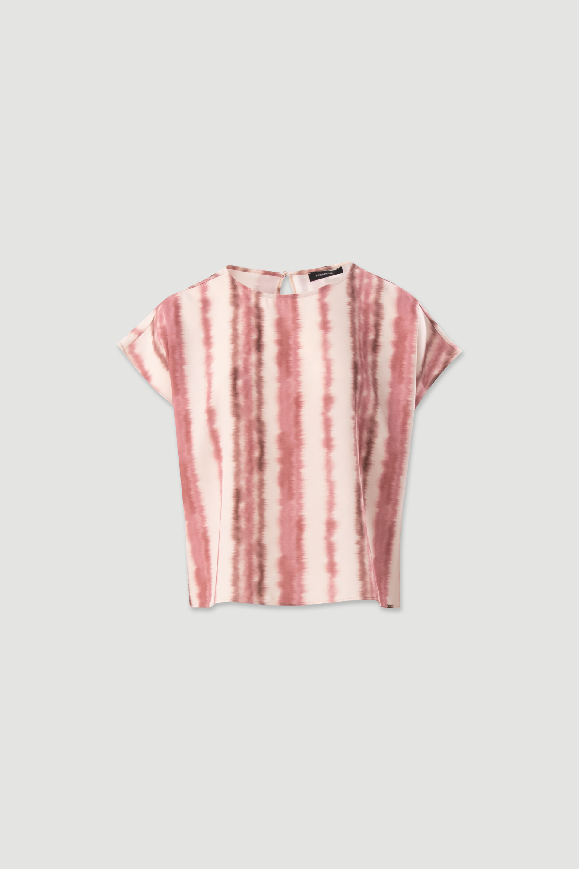 Flowing printed tunic