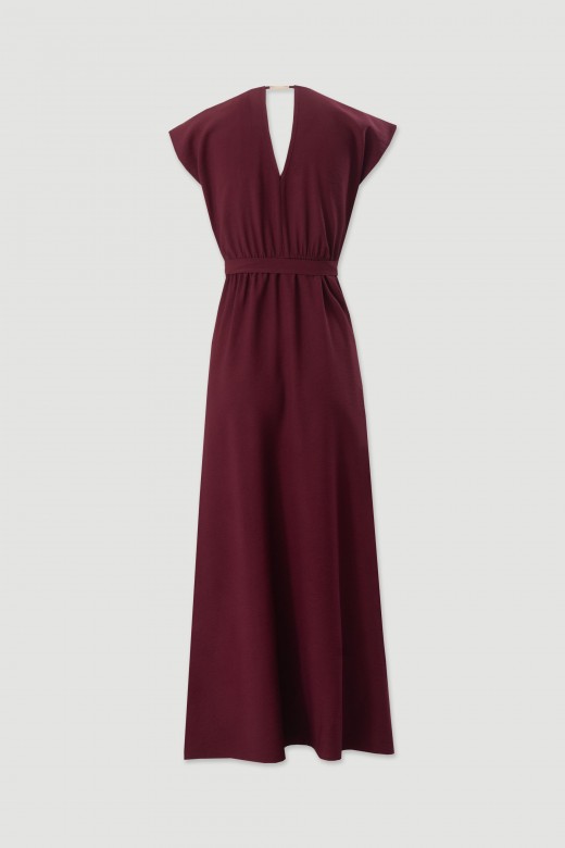 Maxi dress with belt Maxi dress with belt