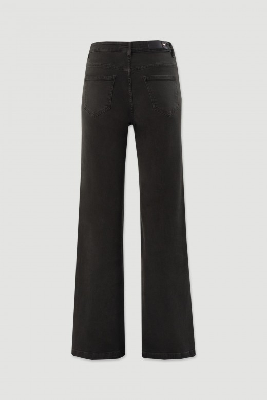 Straight-leg twill trousers Straight-leg twill trousers