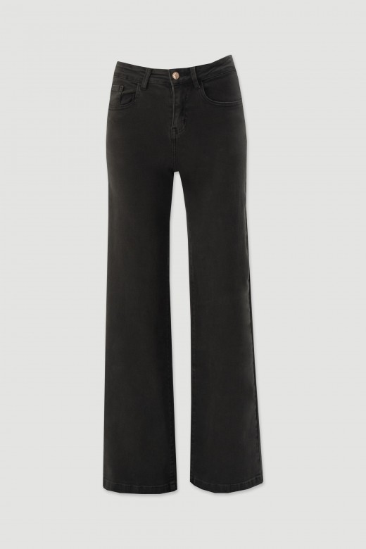 Straight-leg twill trousers Straight-leg twill trousers