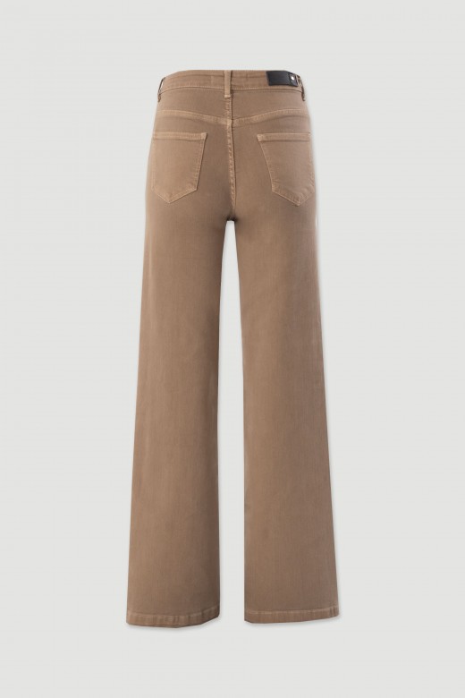 Straight-leg twill trousers Straight-leg twill trousers