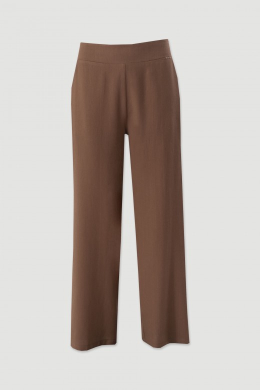 Straight-leg linen-blend trousers Straight-leg linen-blend trousers