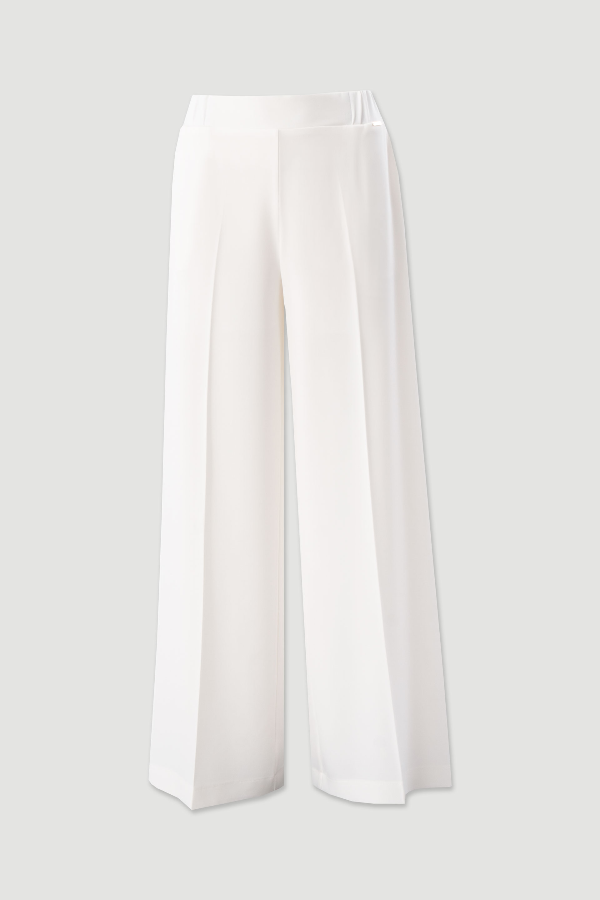 Wide-leg trousers in fluid fabric
