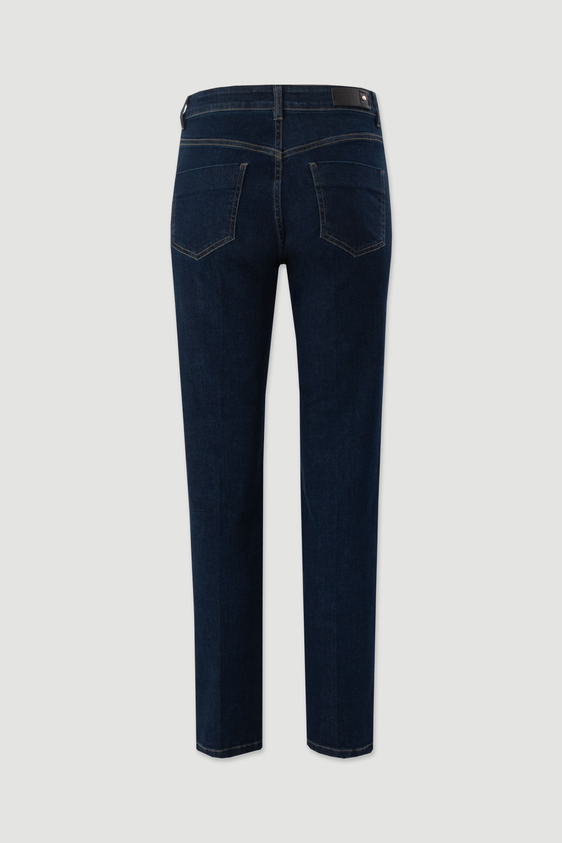 Jeans skinny com tachas metálicas