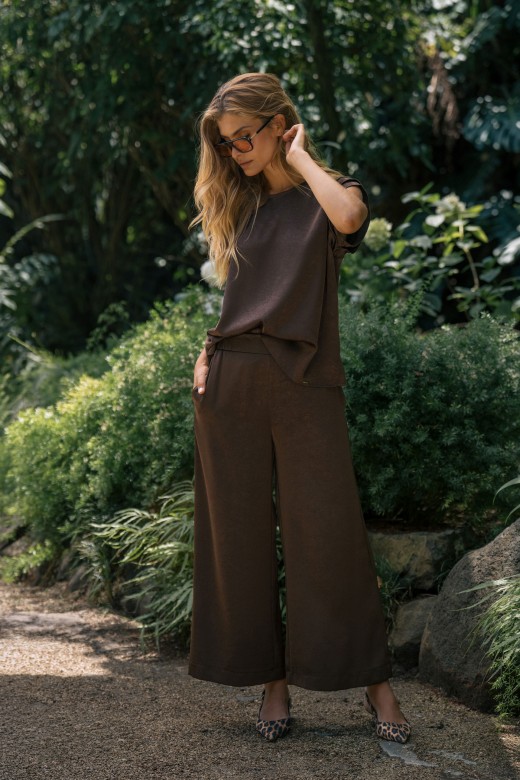 Fluid culotte trousers Fluid culotte trousers