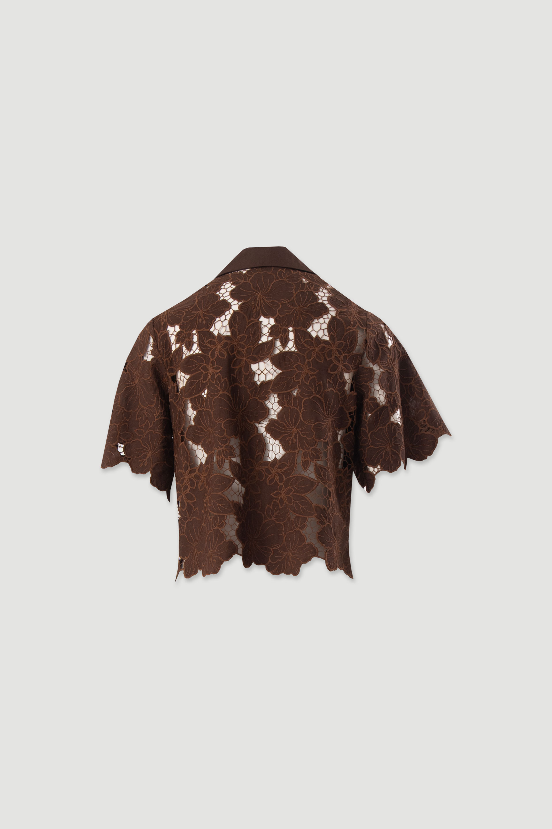 Floral lace blouse