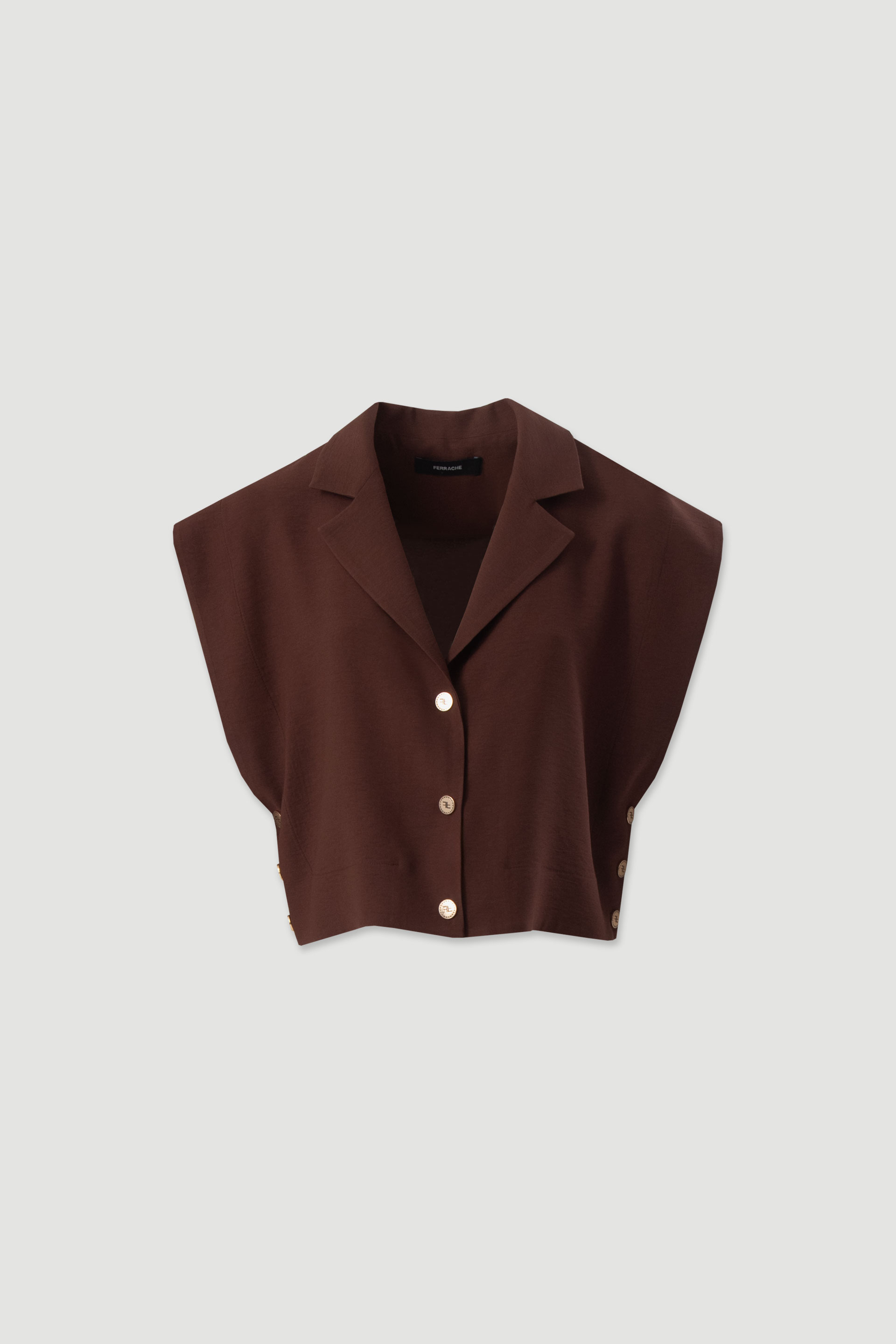 Short tailored vest