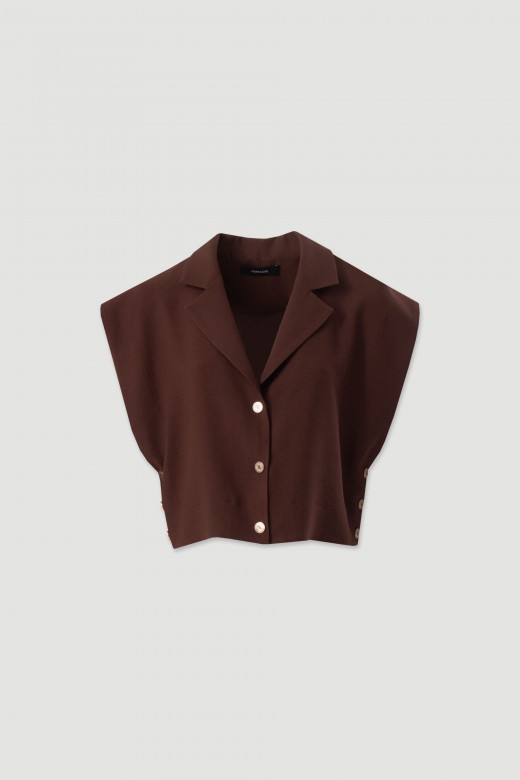 Short tailored vest Short tailored vest