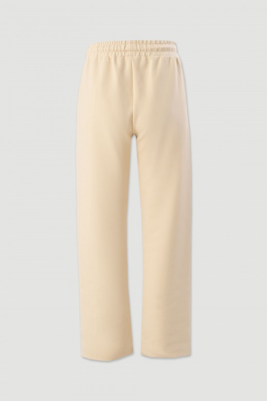 Cotton knit trousers Cotton knit trousers