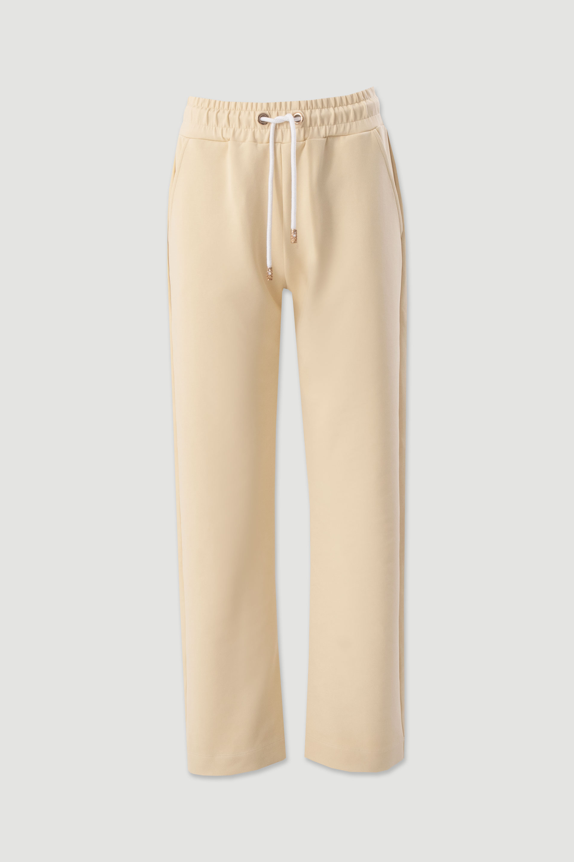 Cotton knit trousers