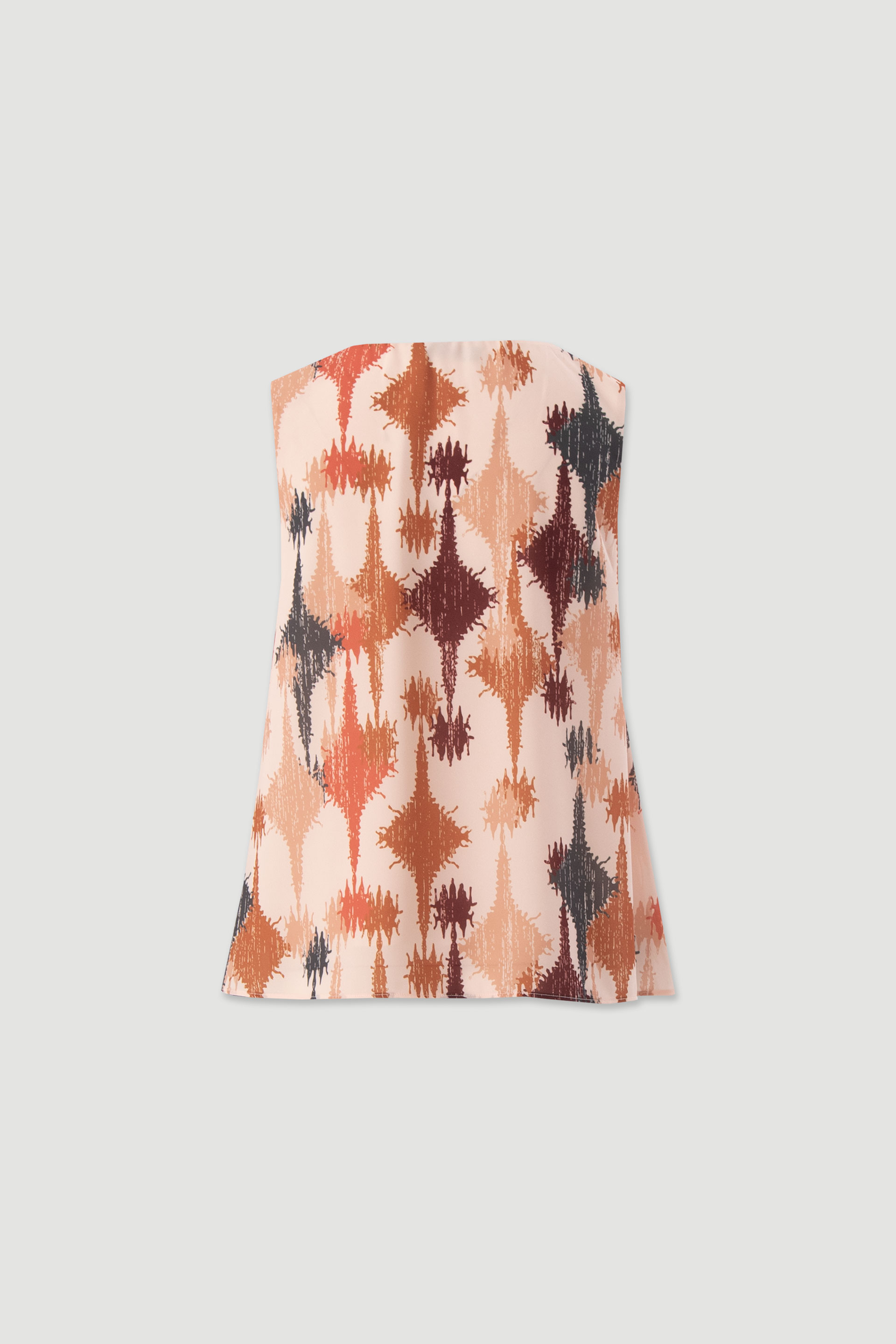 Lined printed blouse