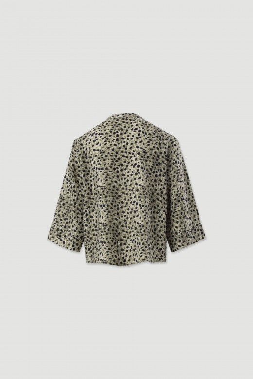 Flowing printed blouse Flowing printed blouse