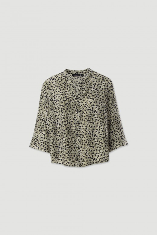 Flowing printed blouse Flowing printed blouse