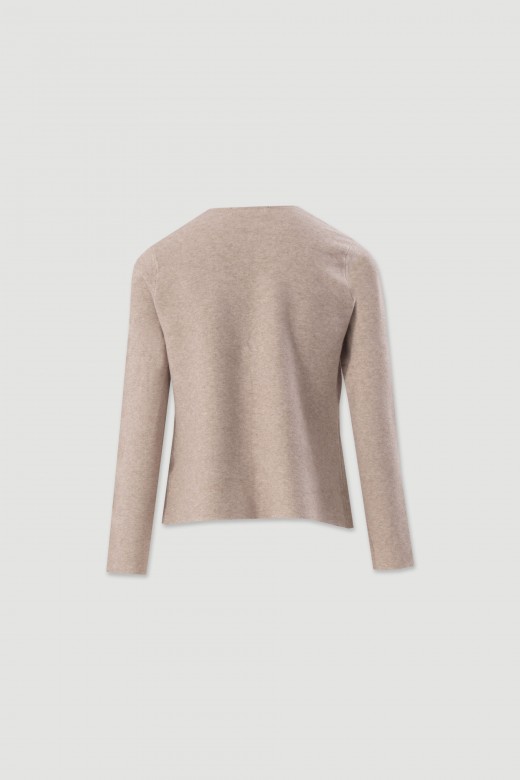 V-neck knit cardigan V-neck knit cardigan