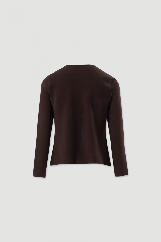 V-neck knit cardigan V-neck knit cardigan
