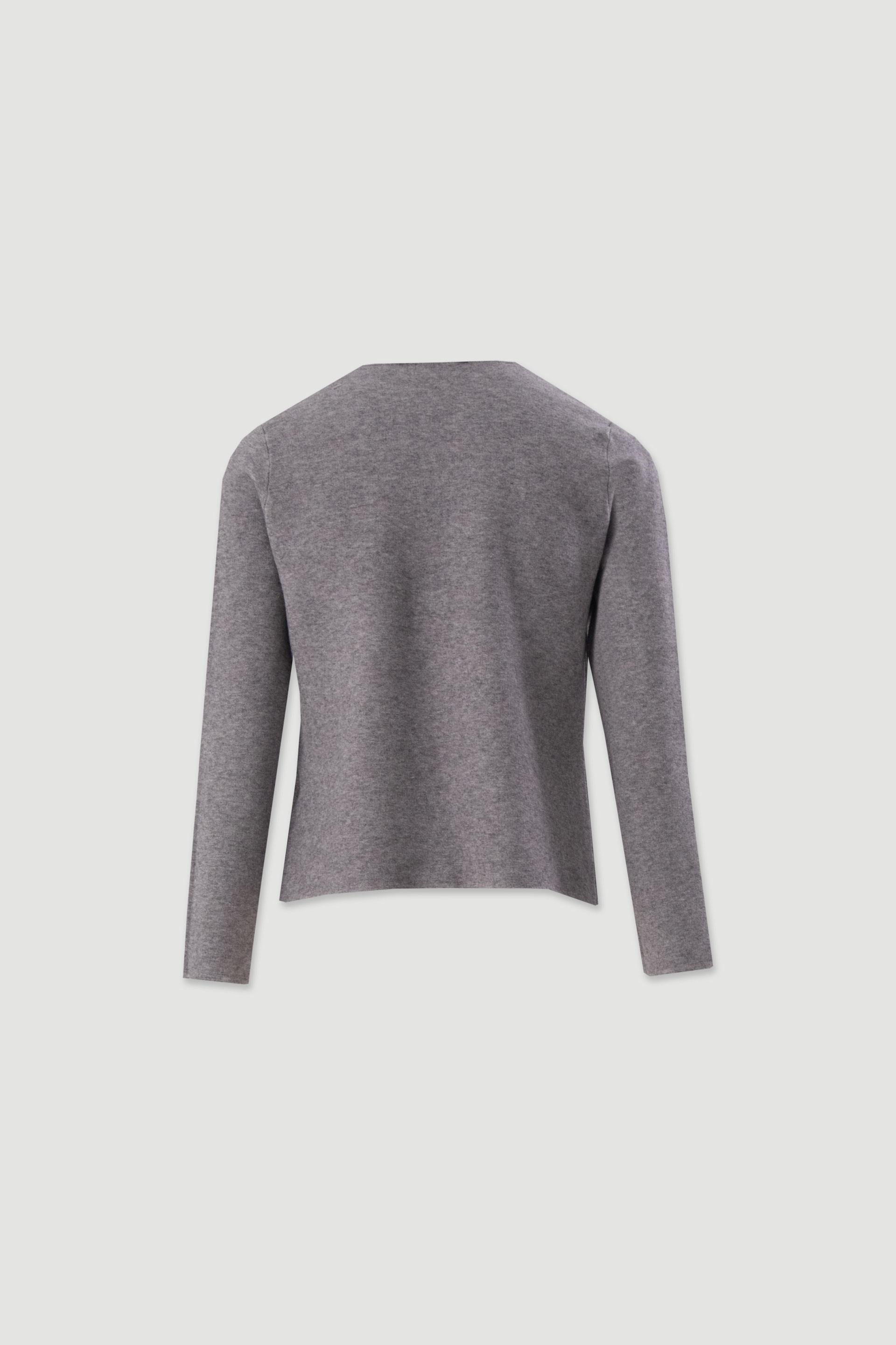 Gilet en maille à col v