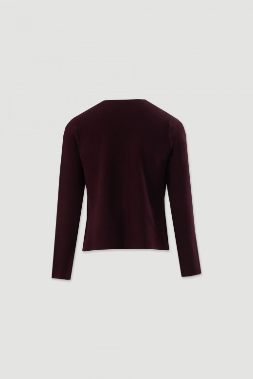 V-neck knit cardigan V-neck knit cardigan