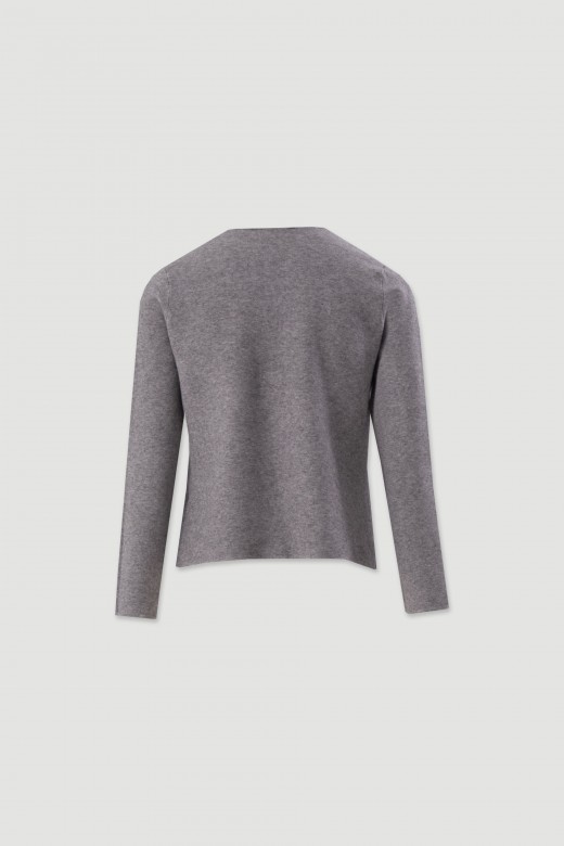 V-neck knit cardigan V-neck knit cardigan