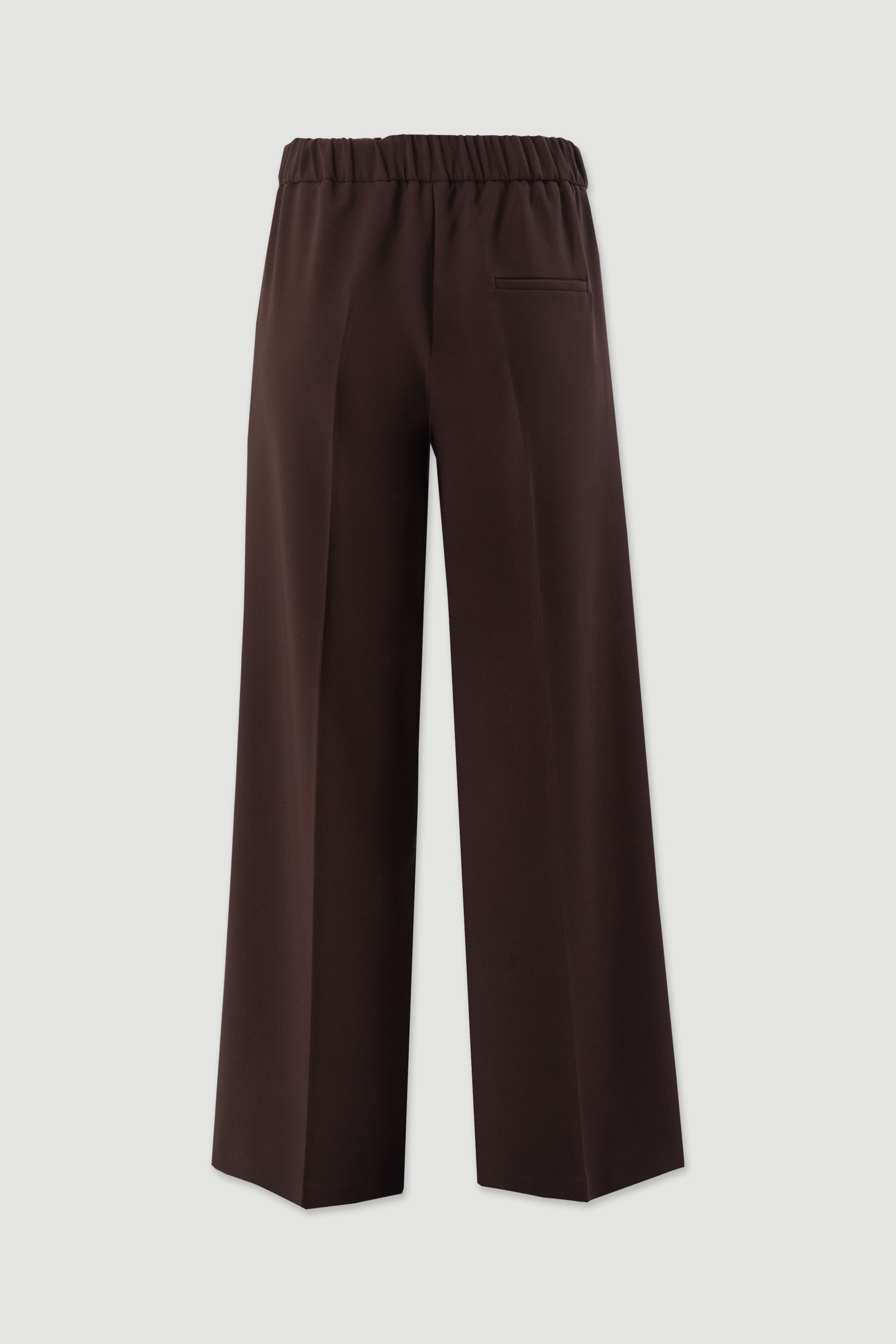 Wide leg trousers with metallic details