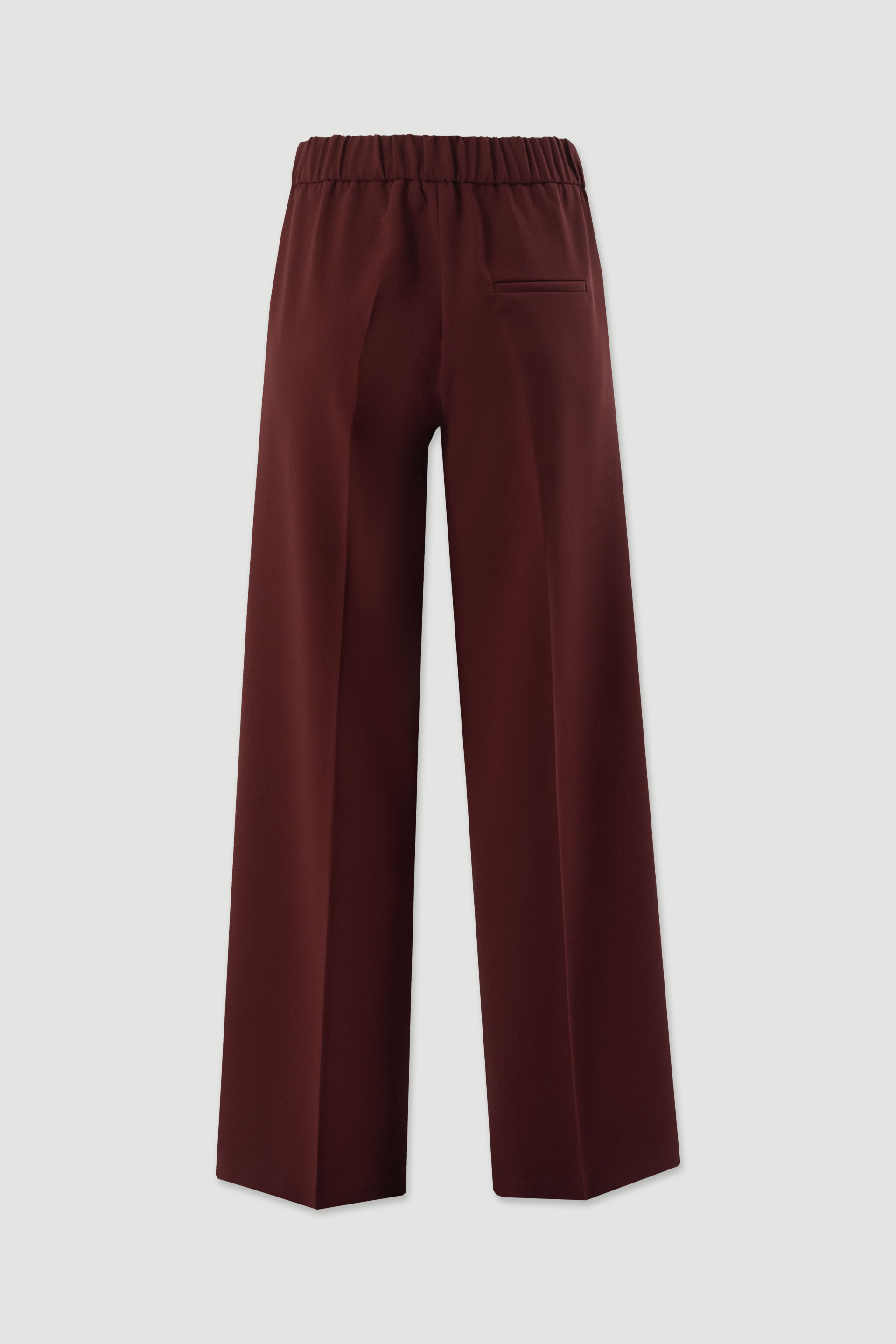 Wide leg trousers with metallic details