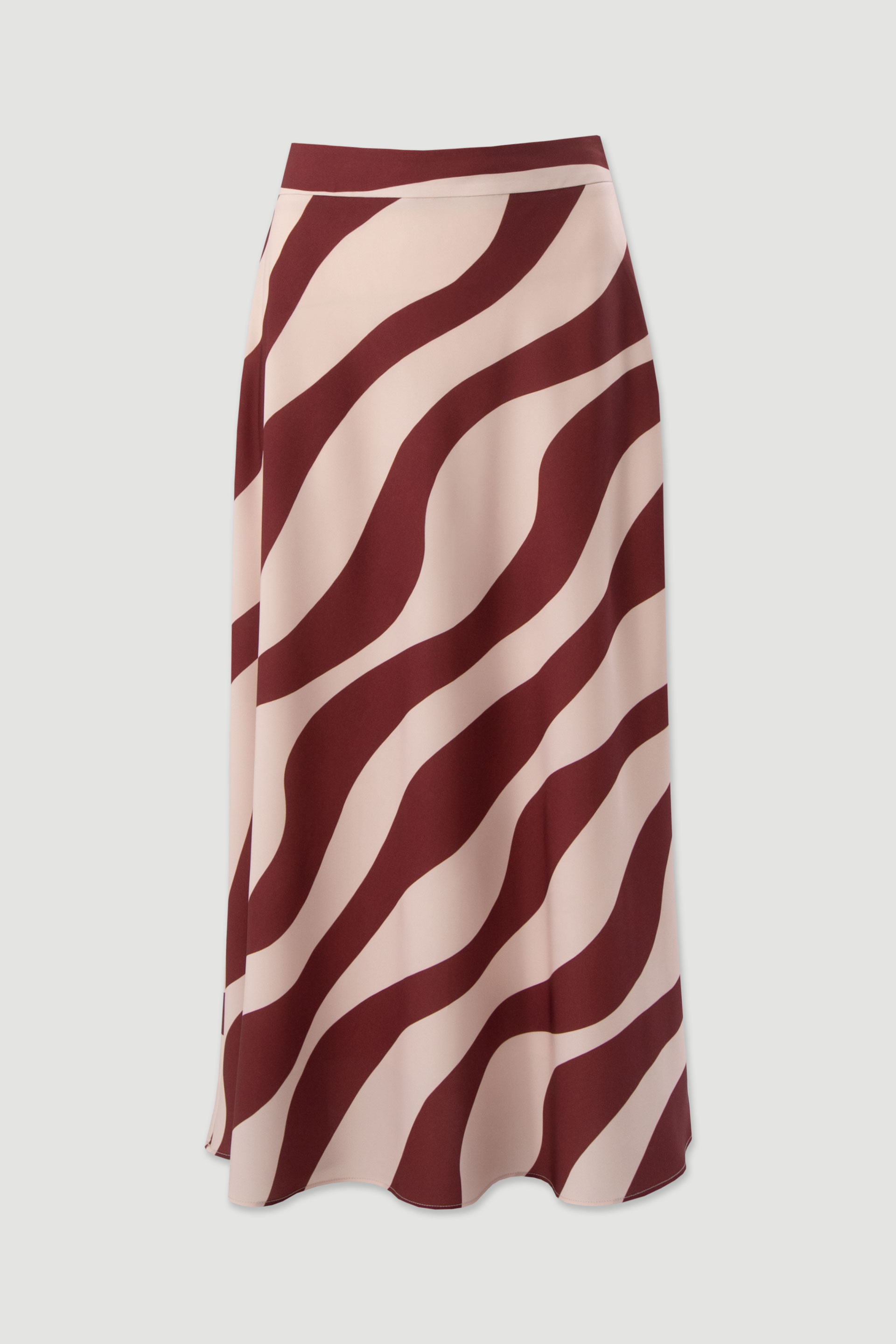 Printed maxi skirt