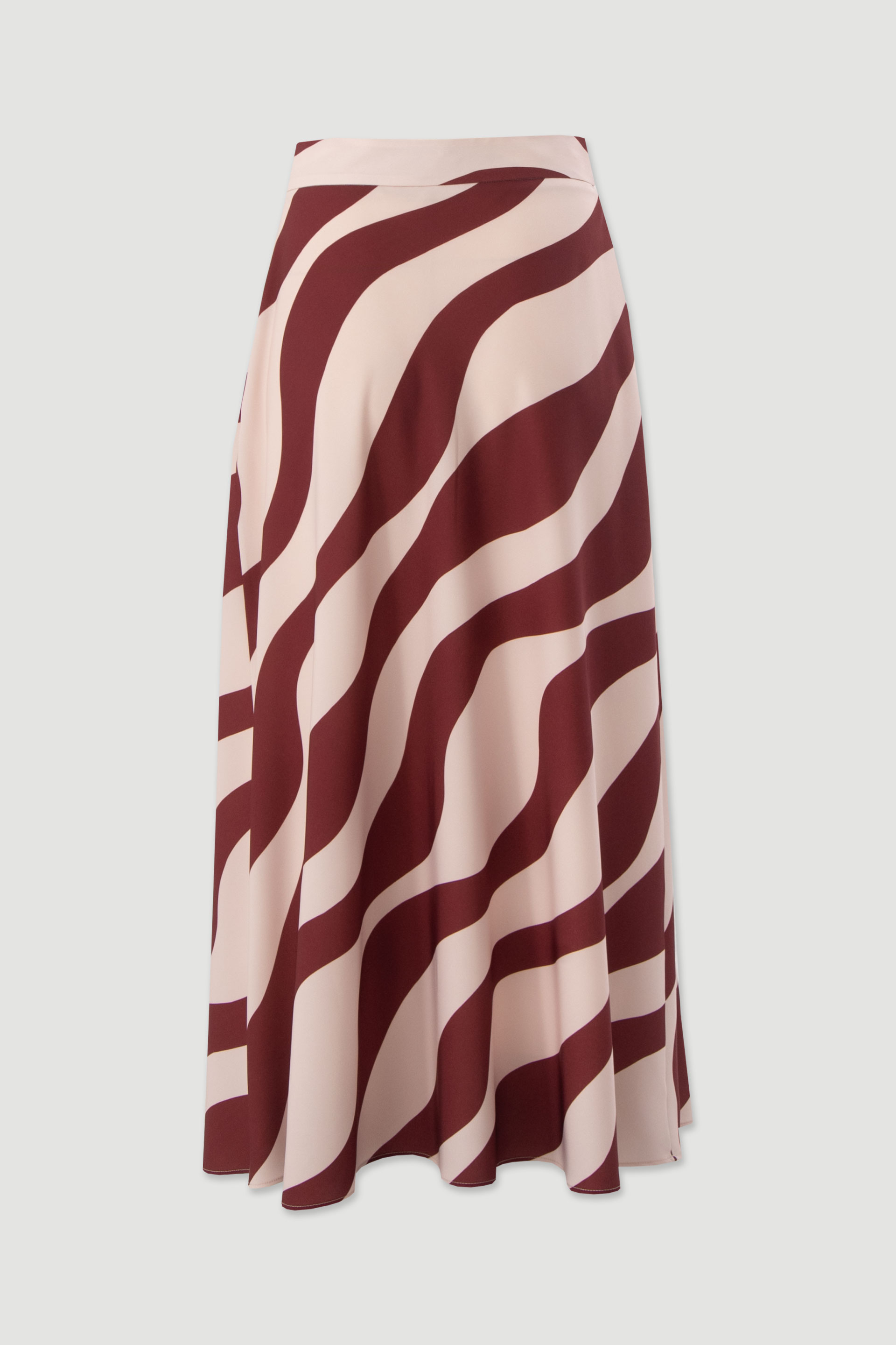 Printed maxi skirt