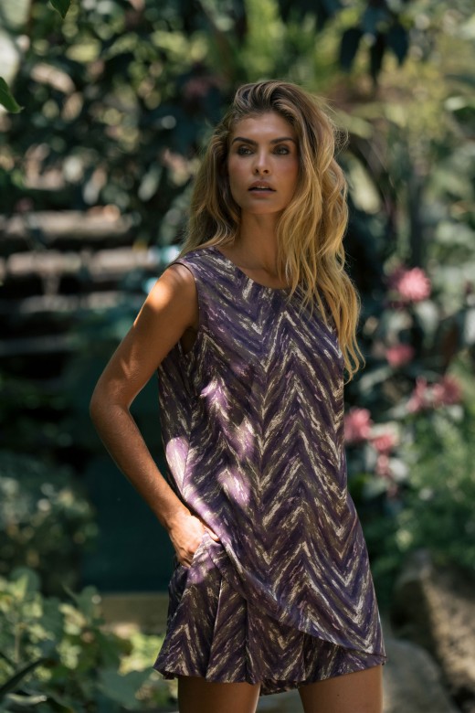 Printed asymmetrical tunic Printed asymmetrical tunic