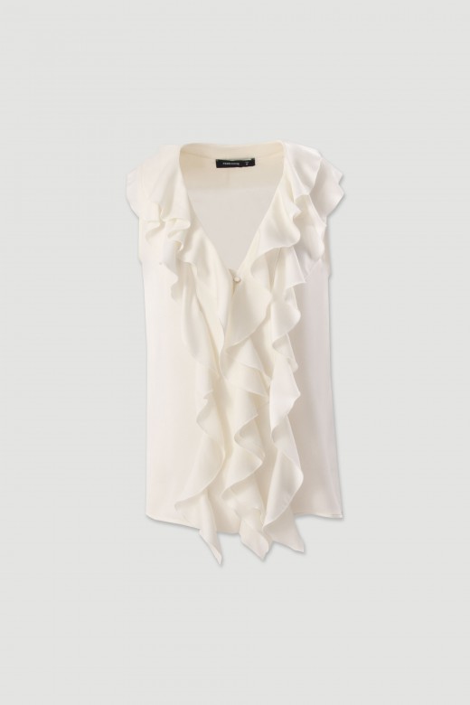 Blouse with ruffles Blouse with ruffles