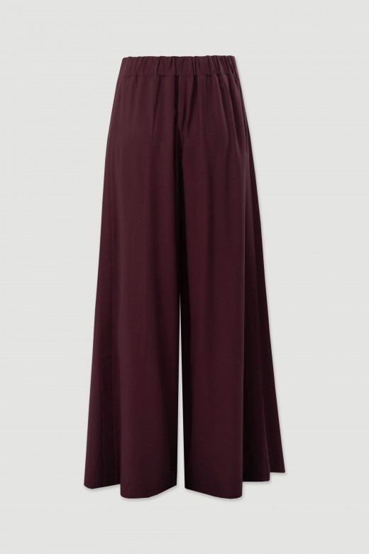 High-waisted palazzo trousers High-waisted palazzo trousers