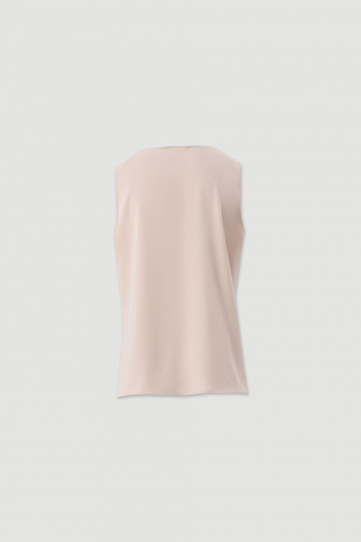 Blouse fluide à volants à l’encolure Blouse fluide à volants à l’encolure