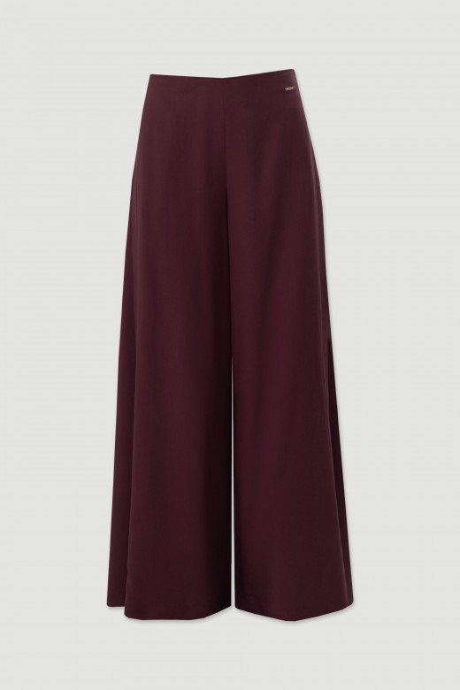 High-waisted palazzo trousers High-waisted palazzo trousers
