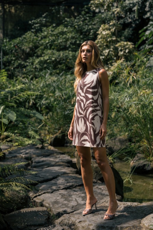 Short printed dress Short printed dress