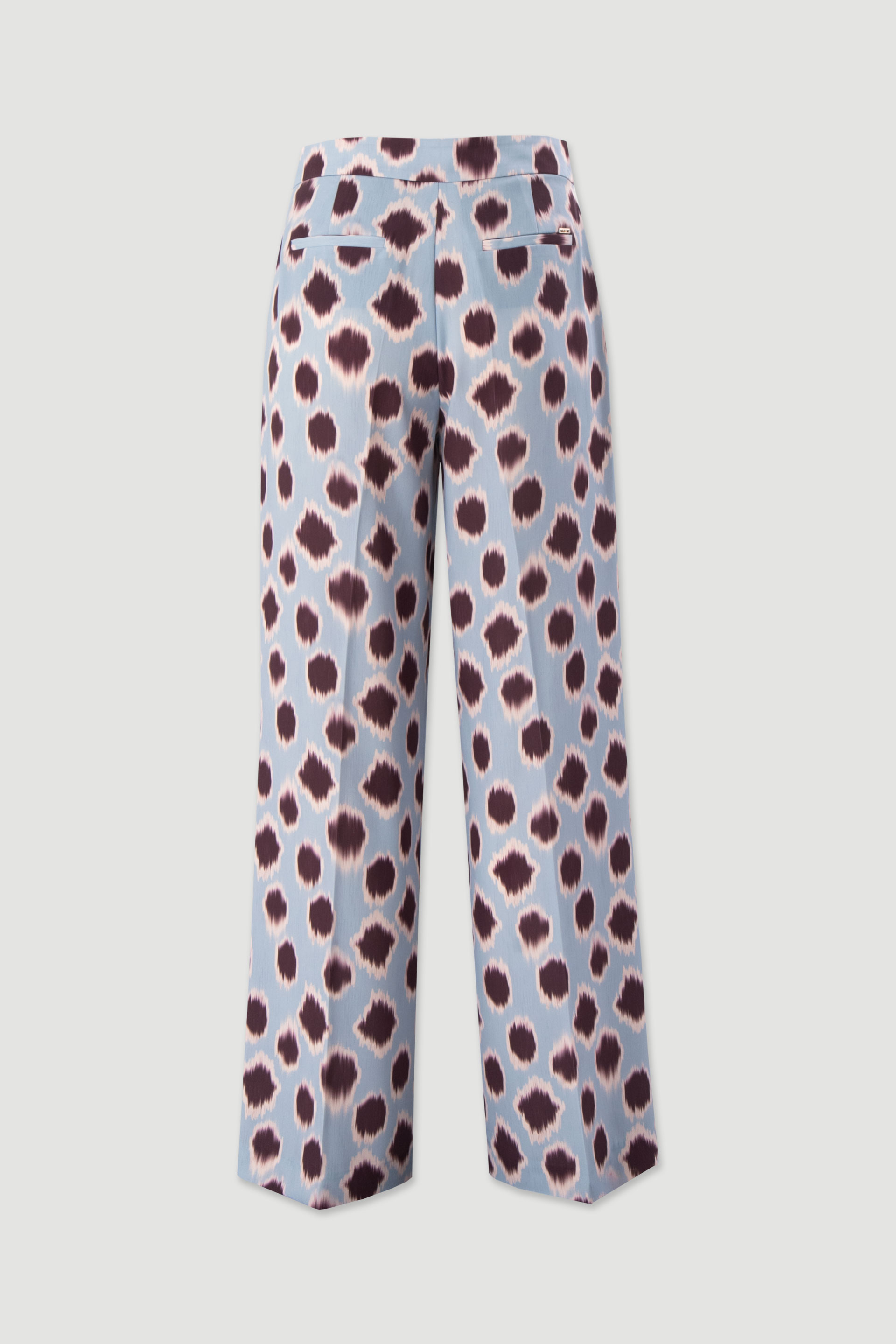 Pantalon large imprimé