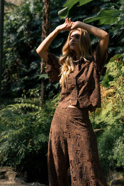 Floral lace blouse Floral lace blouse